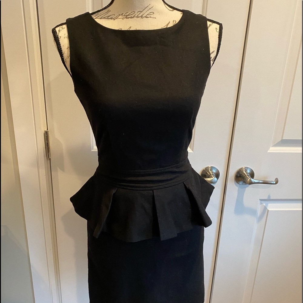 Blaque label wool dress.